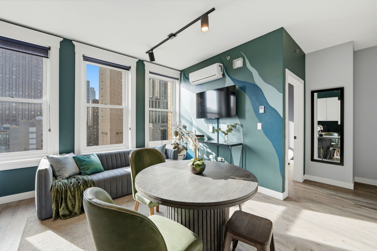 Two-bedroom, king and double